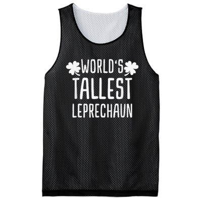 Tallest Leprechaun Saint Irish Pats St Patrick's Day Mesh Reversible Basketball Jersey Tank