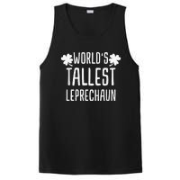 Tallest Leprechaun Saint Irish Pats St Patrick's Day PosiCharge Competitor Tank