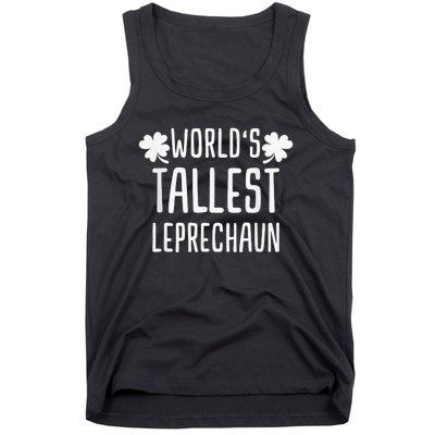 Tallest Leprechaun Saint Irish Pats St Patrick's Day Tank Top