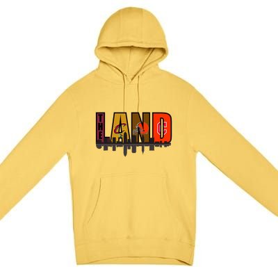 The Land Sports Fan Gear Premium Pullover Hoodie