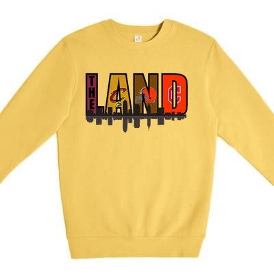 The Land Sports Fan Gear Premium Crewneck Sweatshirt