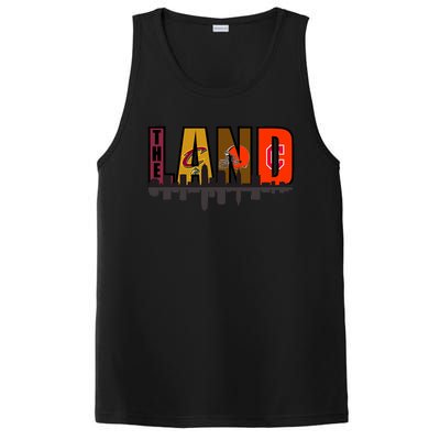 The Land Sports Fan Gear PosiCharge Competitor Tank