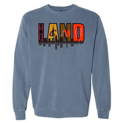 The Land Sports Fan Gear Garment-Dyed Sweatshirt