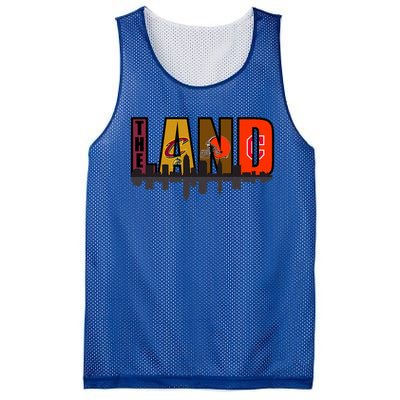 The Land Sports Fan Gear Mesh Reversible Basketball Jersey Tank