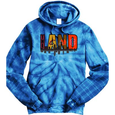 The Land Sports Fan Gear Tie Dye Hoodie