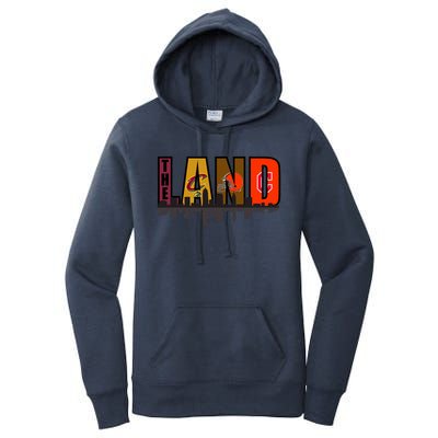 The Land Sports Fan Gear Women's Pullover Hoodie