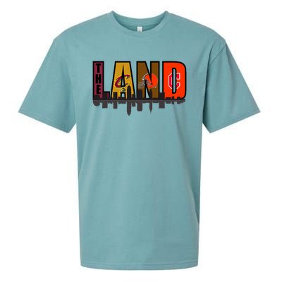 The Land Sports Fan Gear Sueded Cloud Jersey T-Shirt