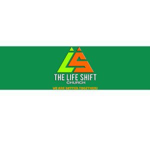 The Life Shift Church Church Logo Design 2 Bumper Sticker