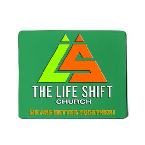 The Life Shift Church Church Logo Design 2 Mousepad