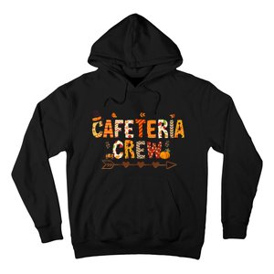 Thankful Lunch Squad Cafeteria Crew Fall Autumn Thanksgiving Hoodie