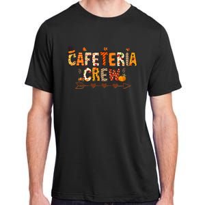 Thankful Lunch Squad Cafeteria Crew Fall Autumn Thanksgiving Adult ChromaSoft Performance T-Shirt