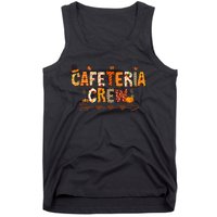 Thankful Lunch Squad Cafeteria Crew Fall Autumn Thanksgiving Tank Top