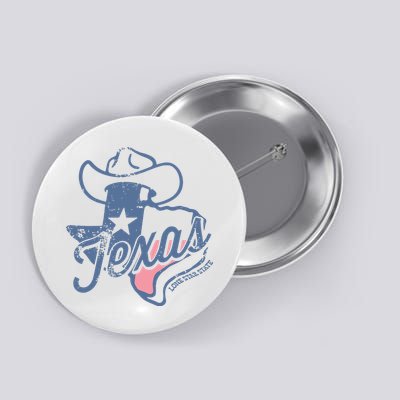 Texas Lone Star State Button
