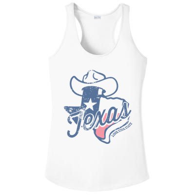 Texas Lone Star State Ladies PosiCharge Competitor Racerback Tank