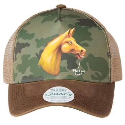 The Late Show Horse Whats The Rush Legacy Tie Dye Trucker Hat