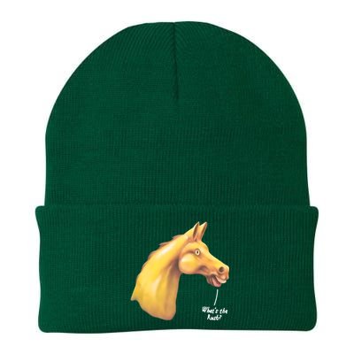 The Late Show Horse Whats The Rush Knit Cap Winter Beanie