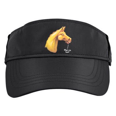 The Late Show Horse Whats The Rush Adult Drive Performance Visor