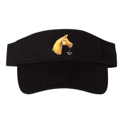 The Late Show Horse Whats The Rush Valucap Bio-Washed Visor