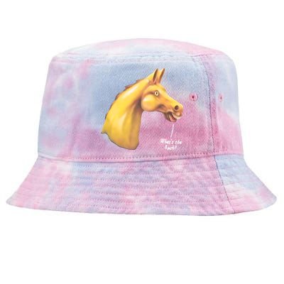 The Late Show Horse Whats The Rush Tie-Dyed Bucket Hat