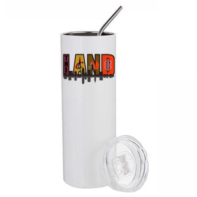 The Land Sports Fan Gear Stainless Steel Tumbler