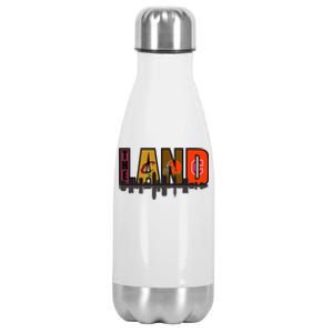 The Land Sports Fan Gear Stainless Steel Insulated Water Bottle