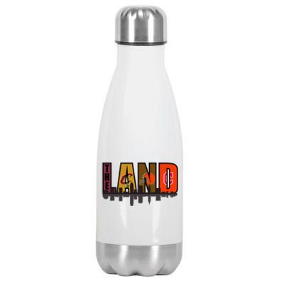 The Land Sports Fan Gear Stainless Steel Insulated Water Bottle