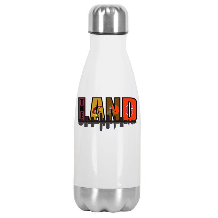 The Land Sports Fan Gear Stainless Steel Insulated Water Bottle