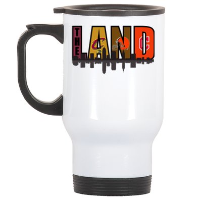 The Land Sports Fan Gear Stainless Steel Travel Mug