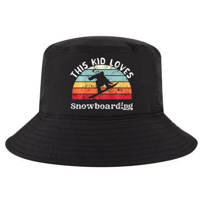 This Loves Snowboarding Cool Comfort Performance Bucket Hat