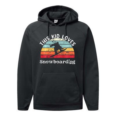 This Loves Snowboarding Performance Fleece Hoodie