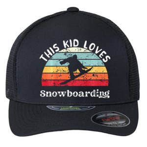 This Loves Snowboarding Flexfit Unipanel Trucker Cap