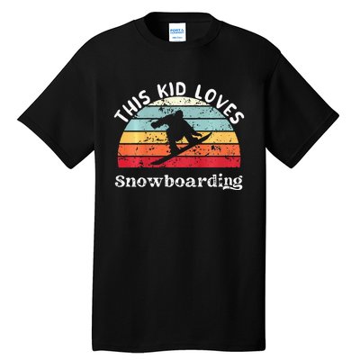 This Loves Snowboarding Tall T-Shirt