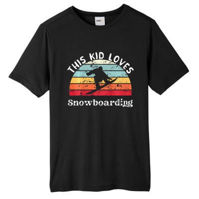 This Loves Snowboarding Tall Fusion ChromaSoft Performance T-Shirt