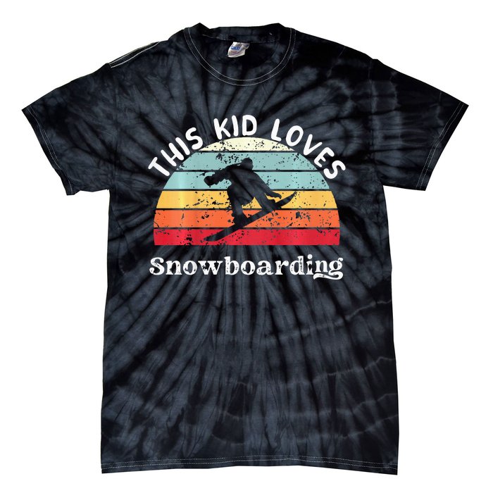 This Loves Snowboarding Tie-Dye T-Shirt