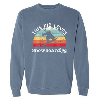 This Loves Snowboarding Garment-Dyed Sweatshirt