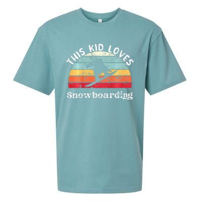 This Loves Snowboarding Sueded Cloud Jersey T-Shirt