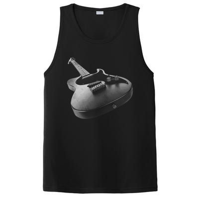 Trendy Loaded Six String Faded Electric Guitar Graphic Meaningful Gift PosiCharge Competitor Tank