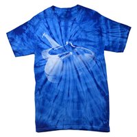 Trendy Loaded Six String Faded Electric Guitar Graphic Meaningful Gift Tie-Dye T-Shirt