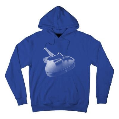 Trendy Loaded Six String Faded Electric Guitar Graphic Meaningful Gift Tall Hoodie