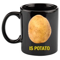 Is Potato Funny 11oz C Handle Ceramic Mug