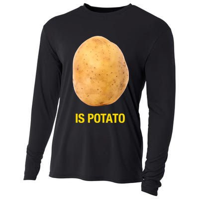 Is Potato Funny Cooling Performance Long Sleeve Crew