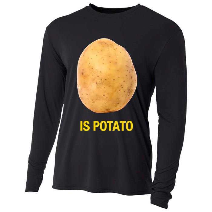 Is Potato Funny Cooling Performance Long Sleeve Crew