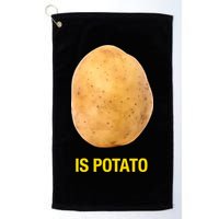 Is Potato Funny Golf Towel