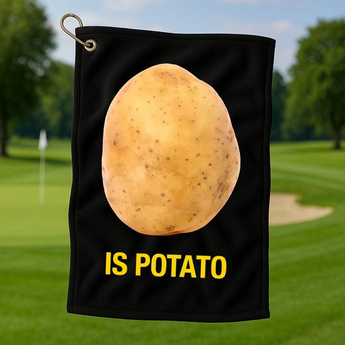 Is Potato Funny Golf Towel