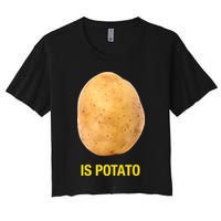 Is Potato Funny Crop Top