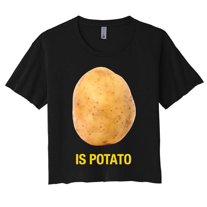 Is Potato Funny Crop Top