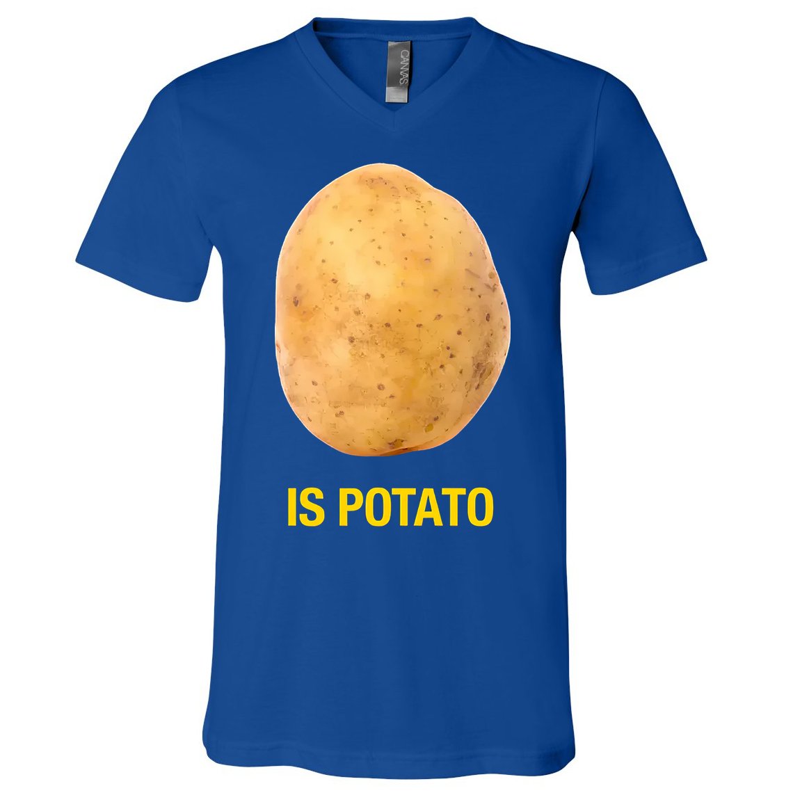 Is Potato Funny V-Neck T-Shirt