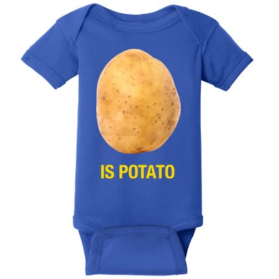 Is Potato Funny Baby Bodysuit