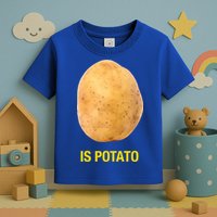 Is Potato Funny Toddler T-Shirt