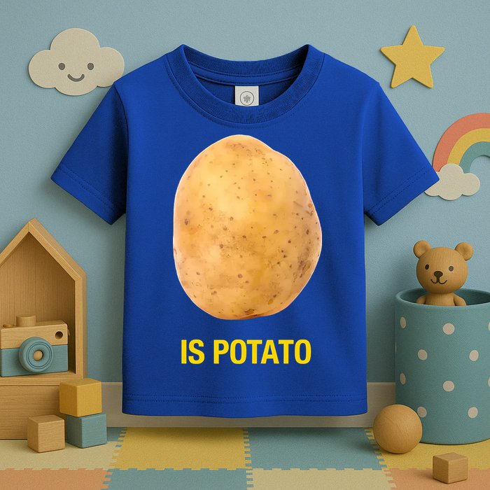 Is Potato Funny Toddler T-Shirt